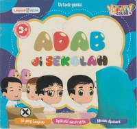 Image of Adab di Sekolah
