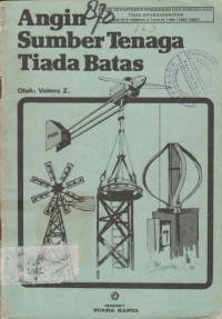 Image of Angin Sumber Tenaga Tiada batas