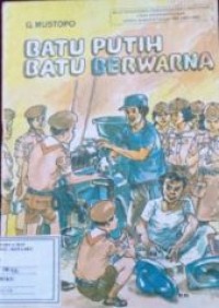 Image of Batu Putih Batu Berwarna