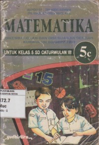 Image of Matematika untuk Kelas 5C Caturwulan III