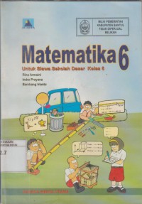 Image of Matematika untuk Siswa Sekolah Dasar Kelas 6