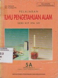 Image of Pelajaran Ilmu Pengetahuan Alam Seri KIT IPA SD Kelas 5A