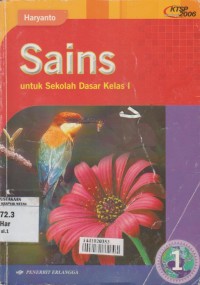 Image of Sains untuk Sekolah Dasar Kelas I